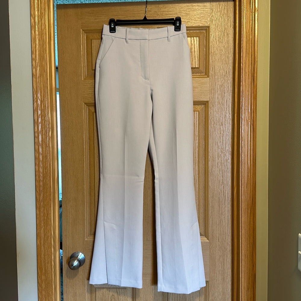 Abercrombie Sloan cream trousers